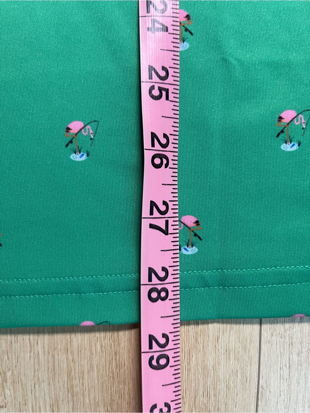 RLX Ralph Lauren Men Green Flamingo Fishing Print Golf Polo Shirt M NEW - Picture 11 of 14